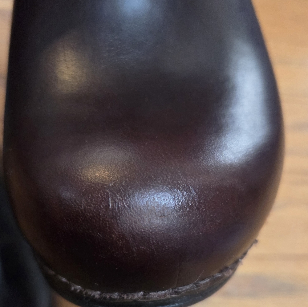 Dansko Burgundy Leather Slip-On Clog - Picture 5 of 9